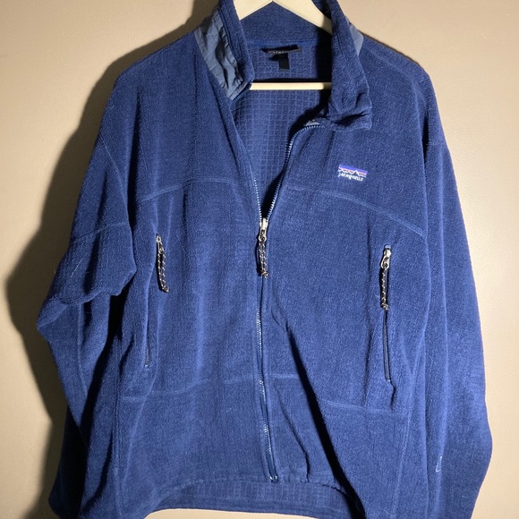 Patagonia Other - Patagonia vintage blue fleece jacket